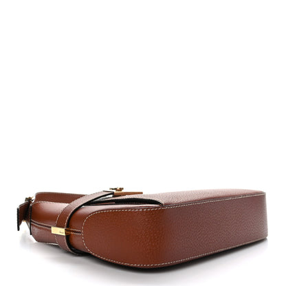 Salvatore Ferragamo Pigskin Shoulder Bag Brown 4 of 8