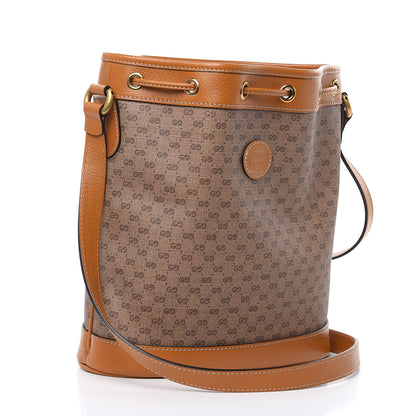Gucci X DISNEY Mini Vintage GG Supreme Monogram Bucket Bag Beige Vintage Sun Oil 3 of 11