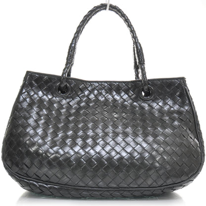 Bottega Veneta Nappa Intrecciato Handbag Nero Black 1 of 11