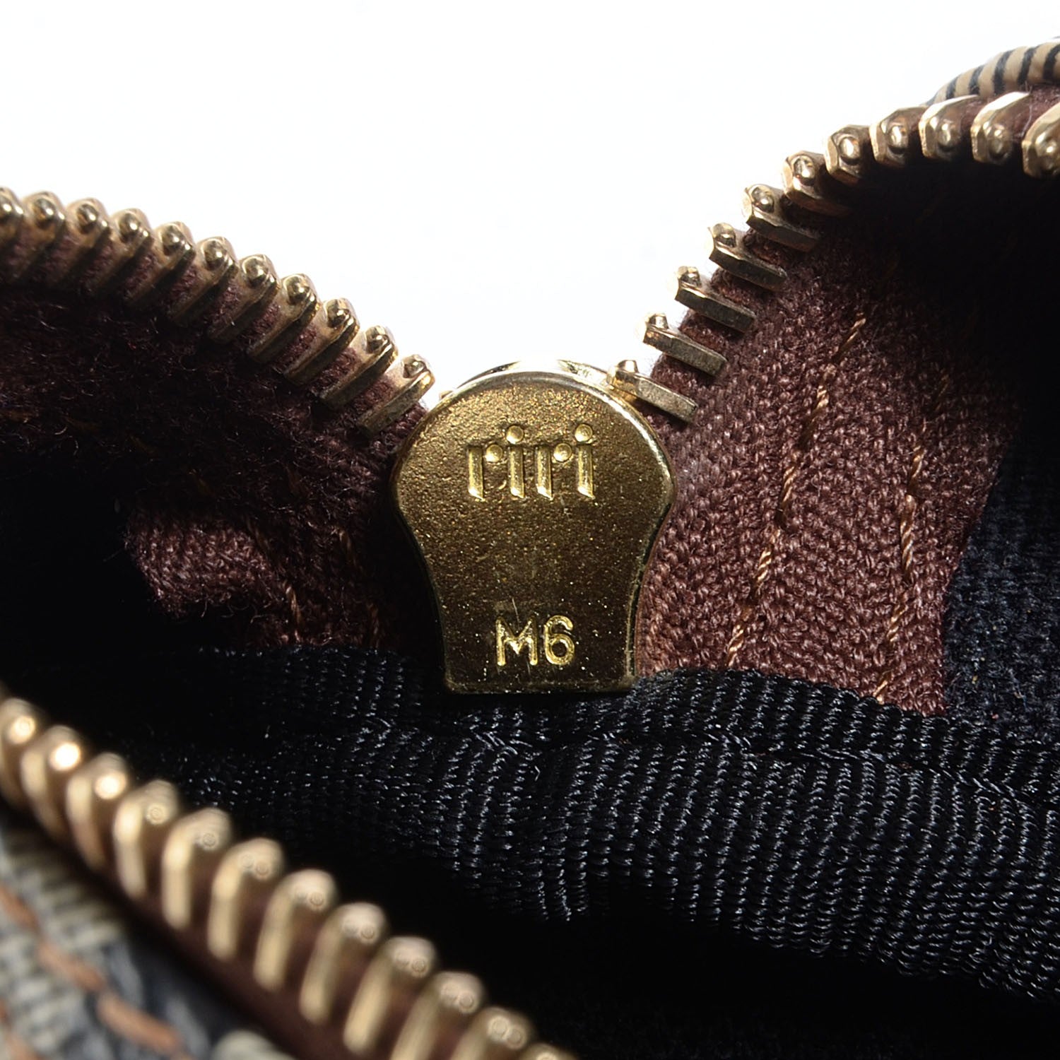 Burberry Haymarket Check Studded Bowler Brown 8 of 8