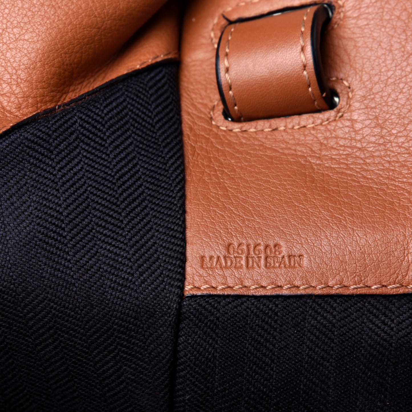Calfskin Small Hammock Shoulder Bag Tan