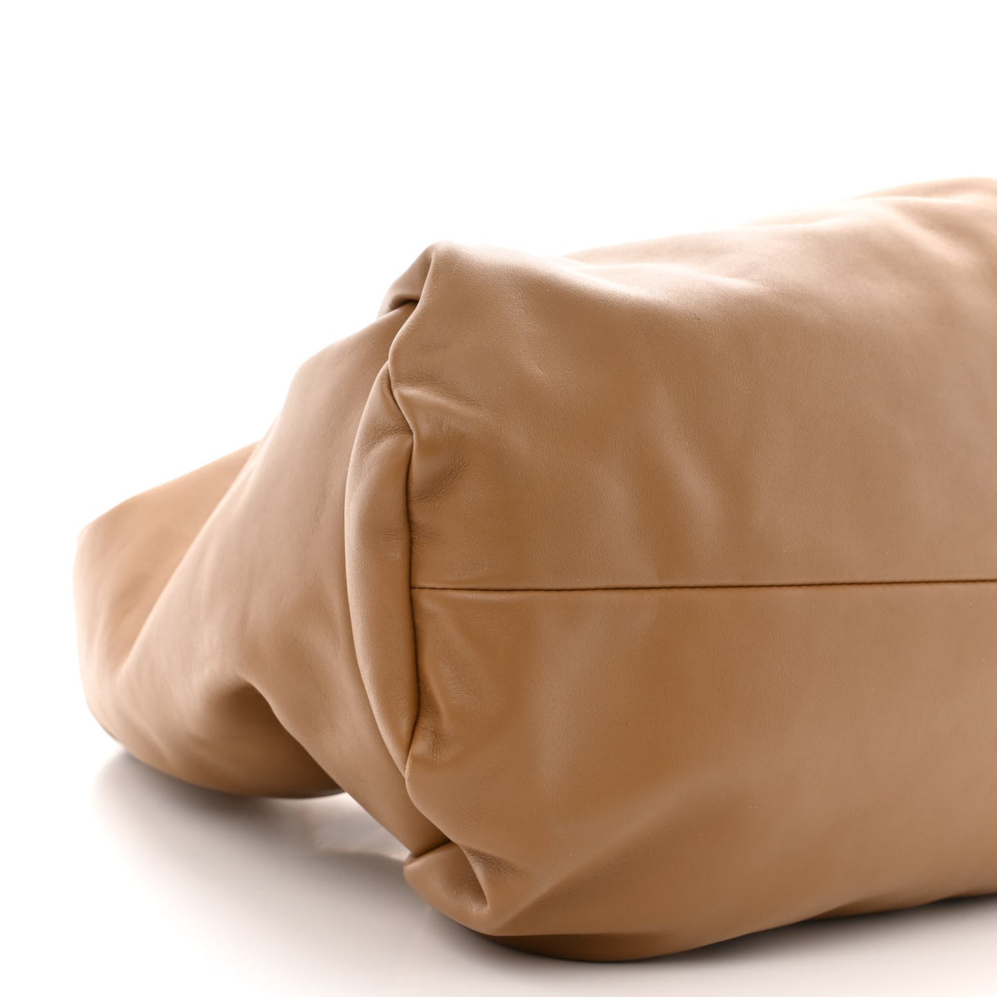 Smooth Butter Calfskin Small The Shoulder Pouch Moutarde