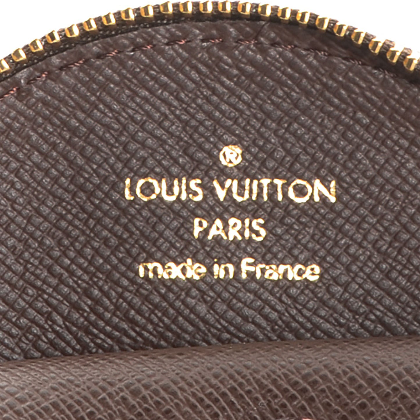 Mini Lin Round Coin Purse Ebene