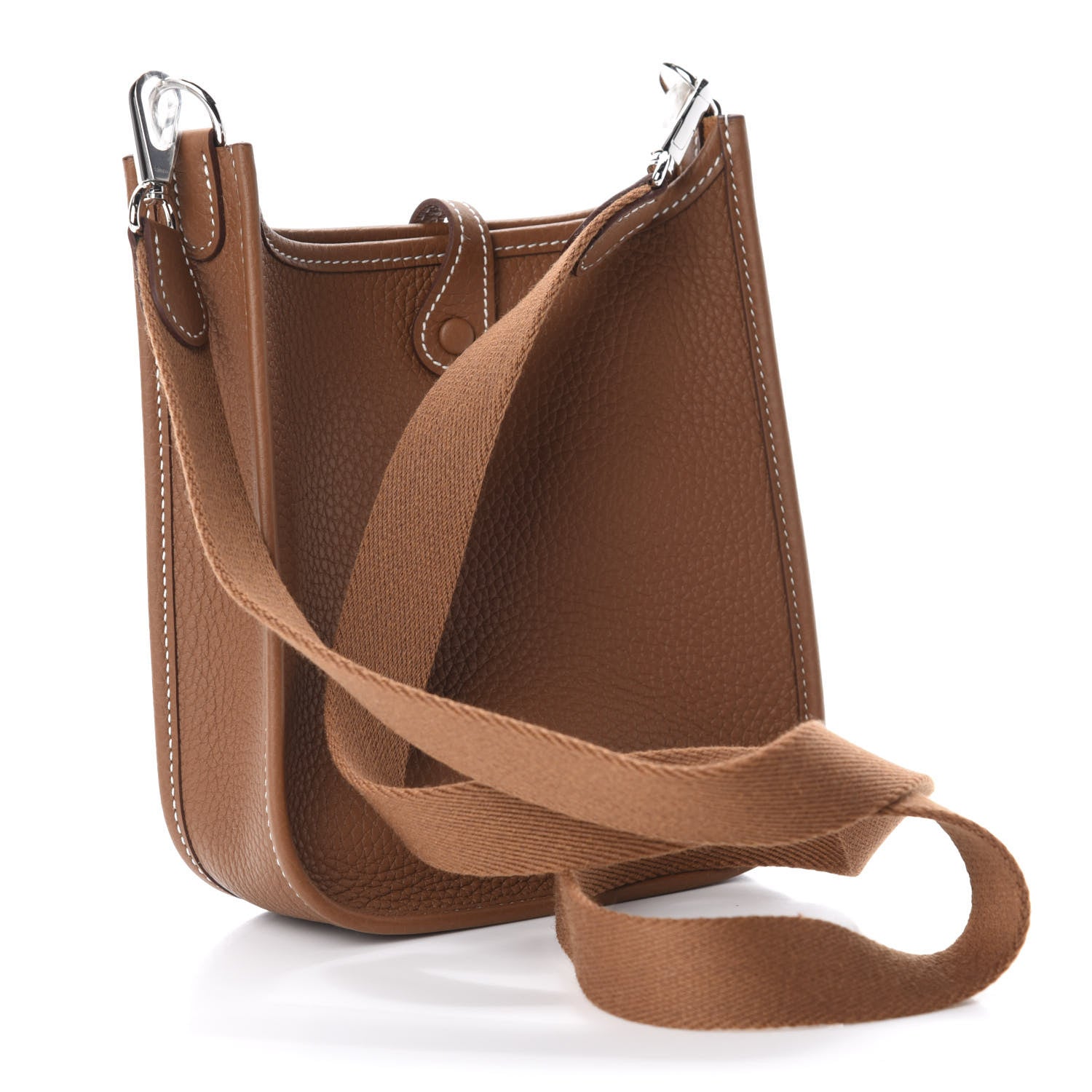 Hermes Taurillon Clemence Evelyne TPM Gold 3 of 10
