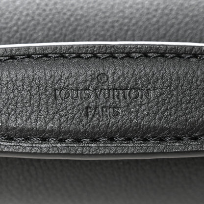 Louis Vuitton Grained Calfskin Lockme Oxford Black 10 of 13
