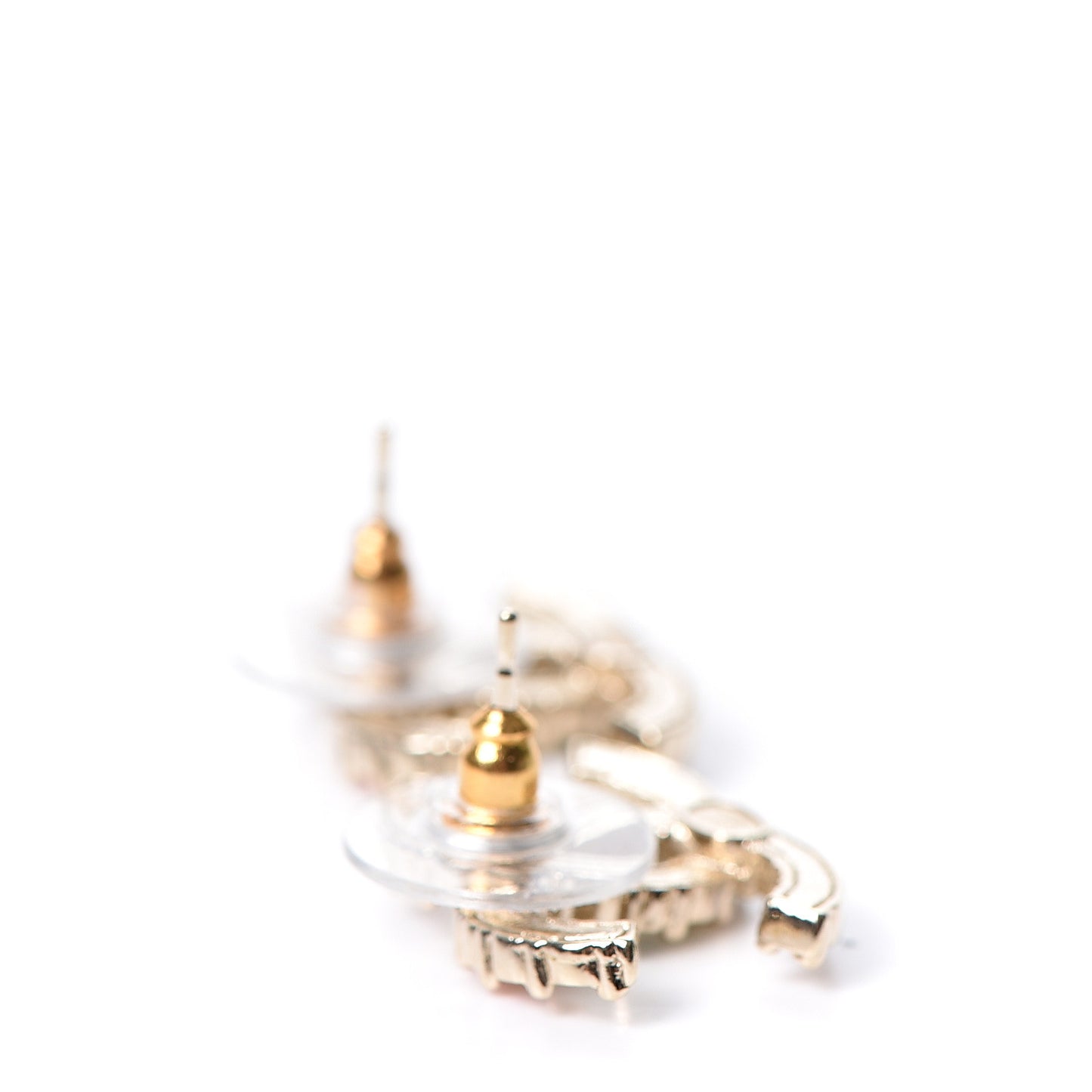 Crystal Over The Rainbow CC Earrings Gold Multicolor