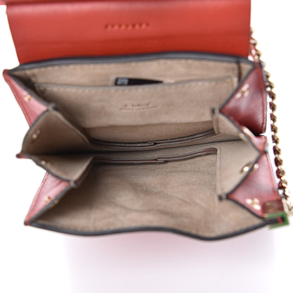Chloe Suede Calfskin Mini Faye Bracelet Bag Sepia Red 5 of 10