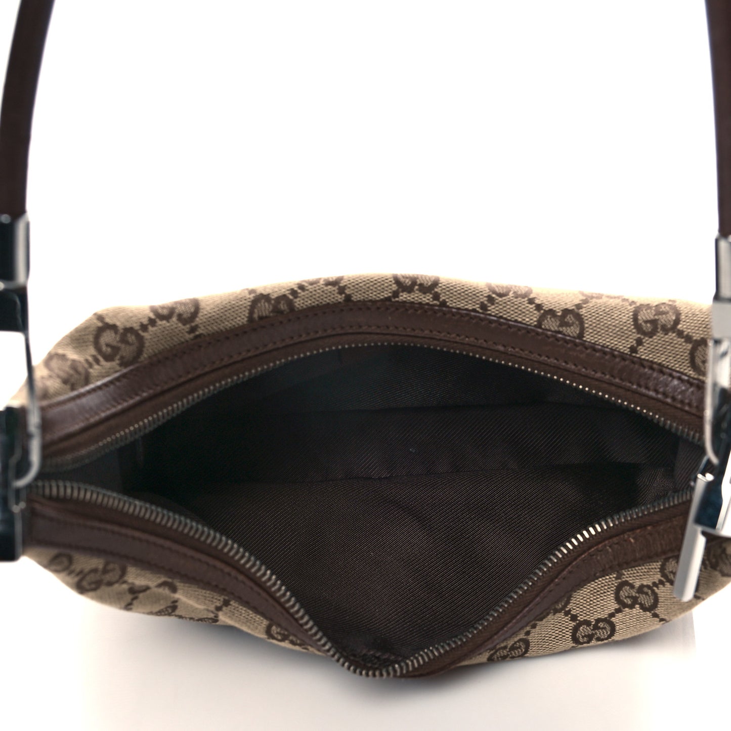 Monogram GG Small Clasp Hobo Brown