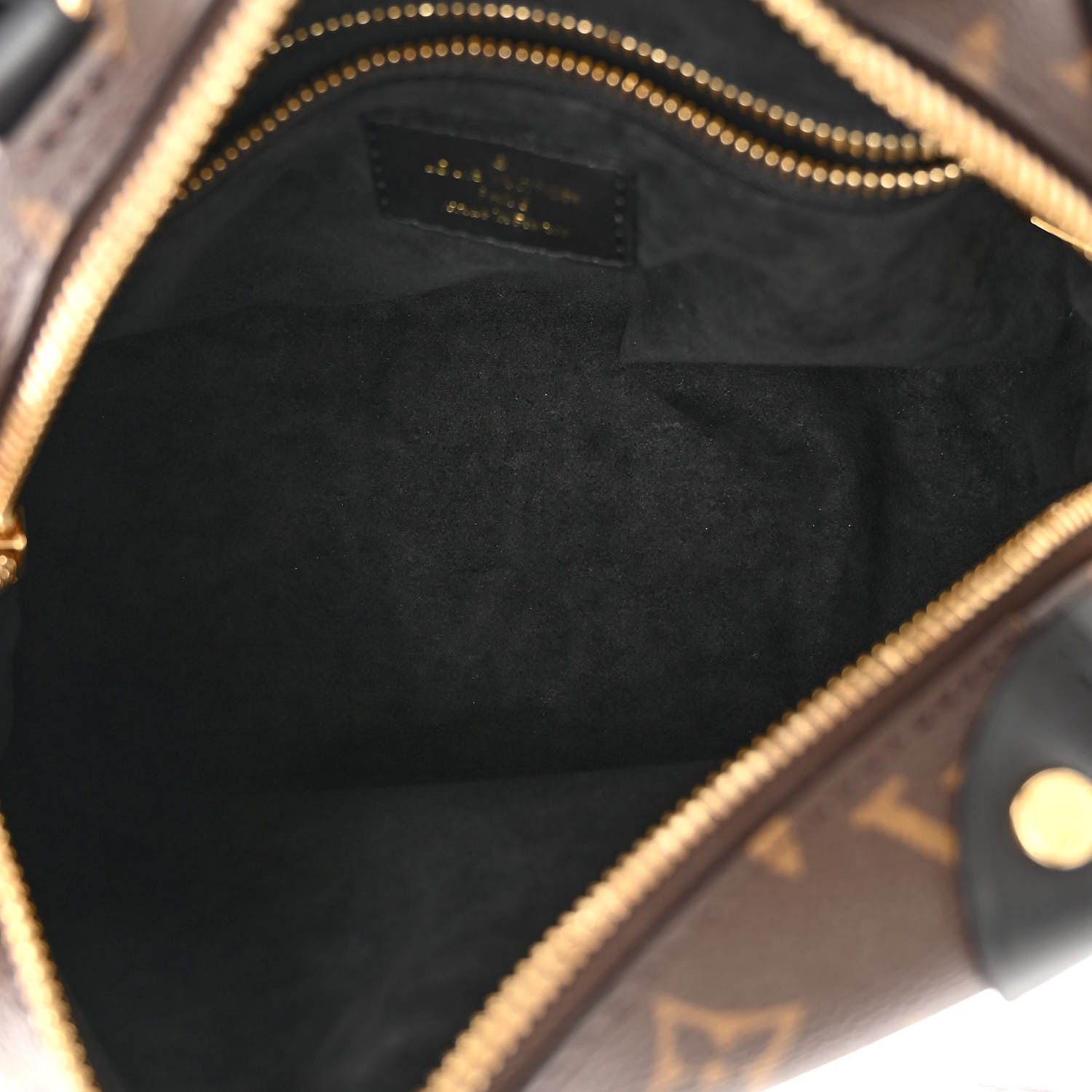 Louis Vuitton Monogram Petite Malle Souple Black 5 of 9