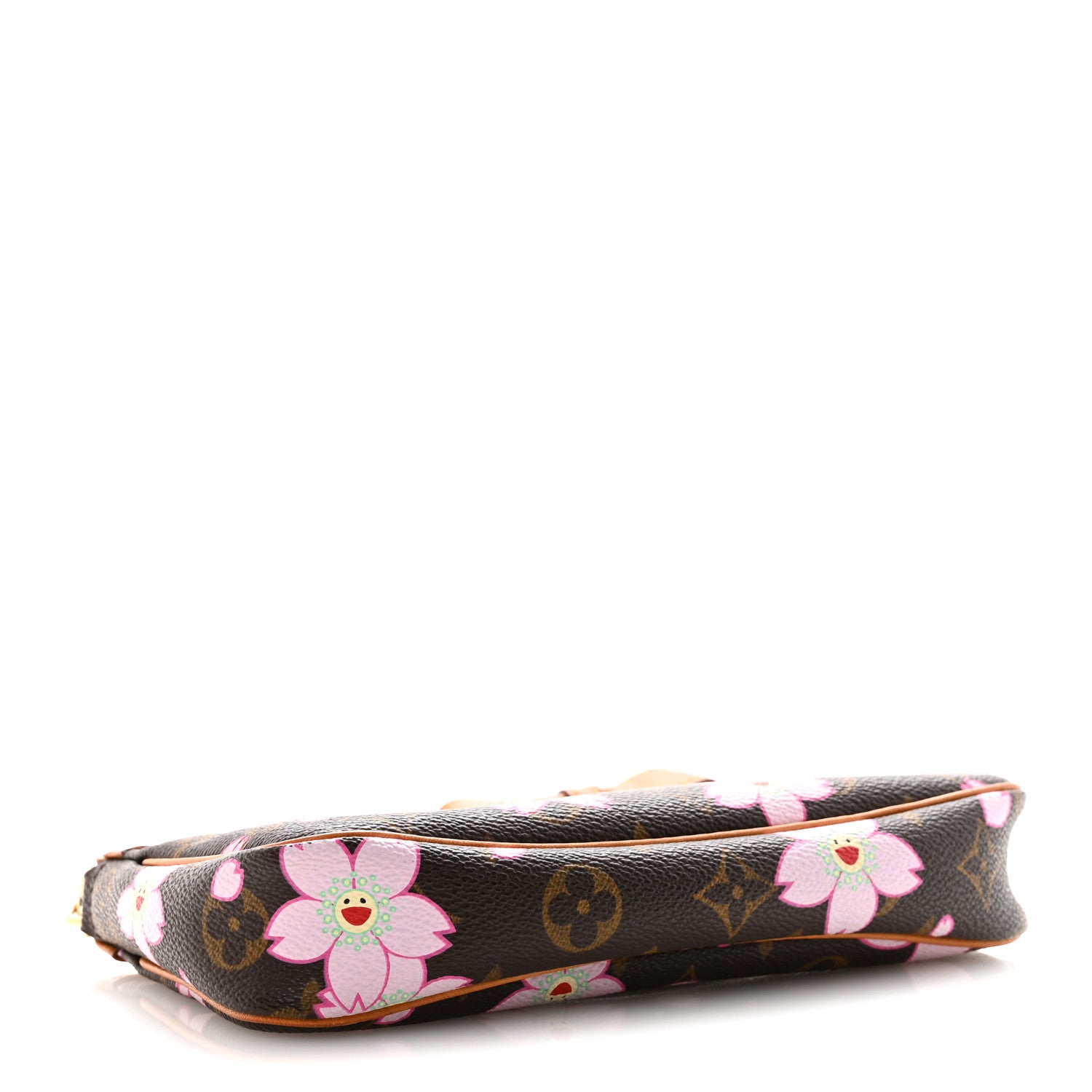 Louis Vuitton Monogram Cherry Blossom Pochette Accessories Brown 4 of 16