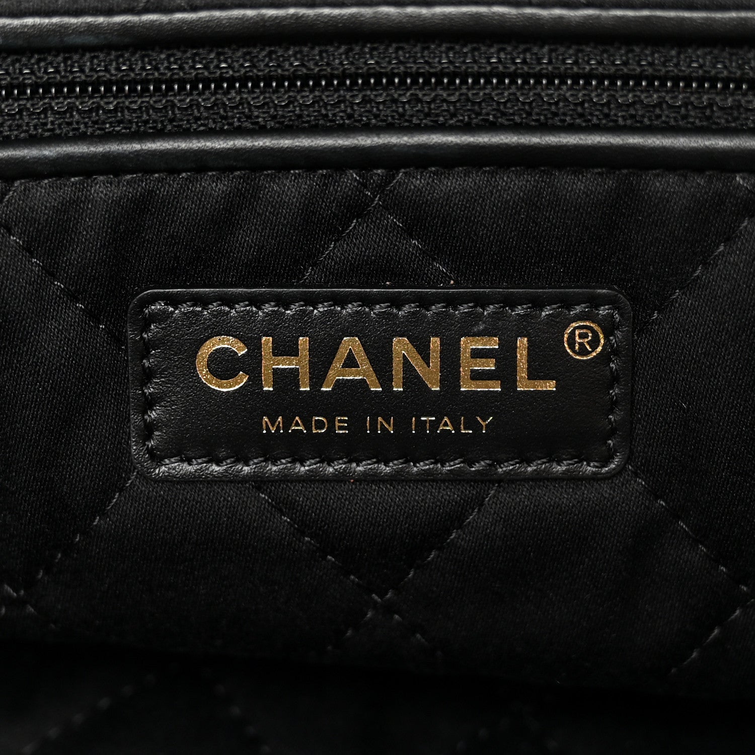 Chanel Shiny Calfskin Quilted Chanel 22 Black 7 of 12