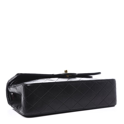 Chanel Lambskin Quilted Medium Double Flap Black 3 of 11