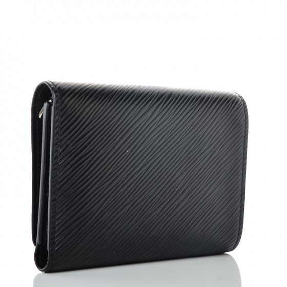 Epi Twist Compact Wallet Black