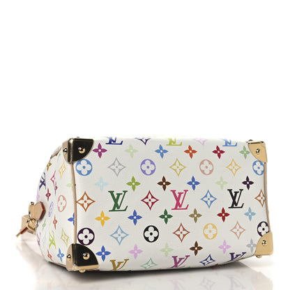 Louis Vuitton LV X TM Monogram Multicolor Speedy Bandouliere 25 White 4 of 9