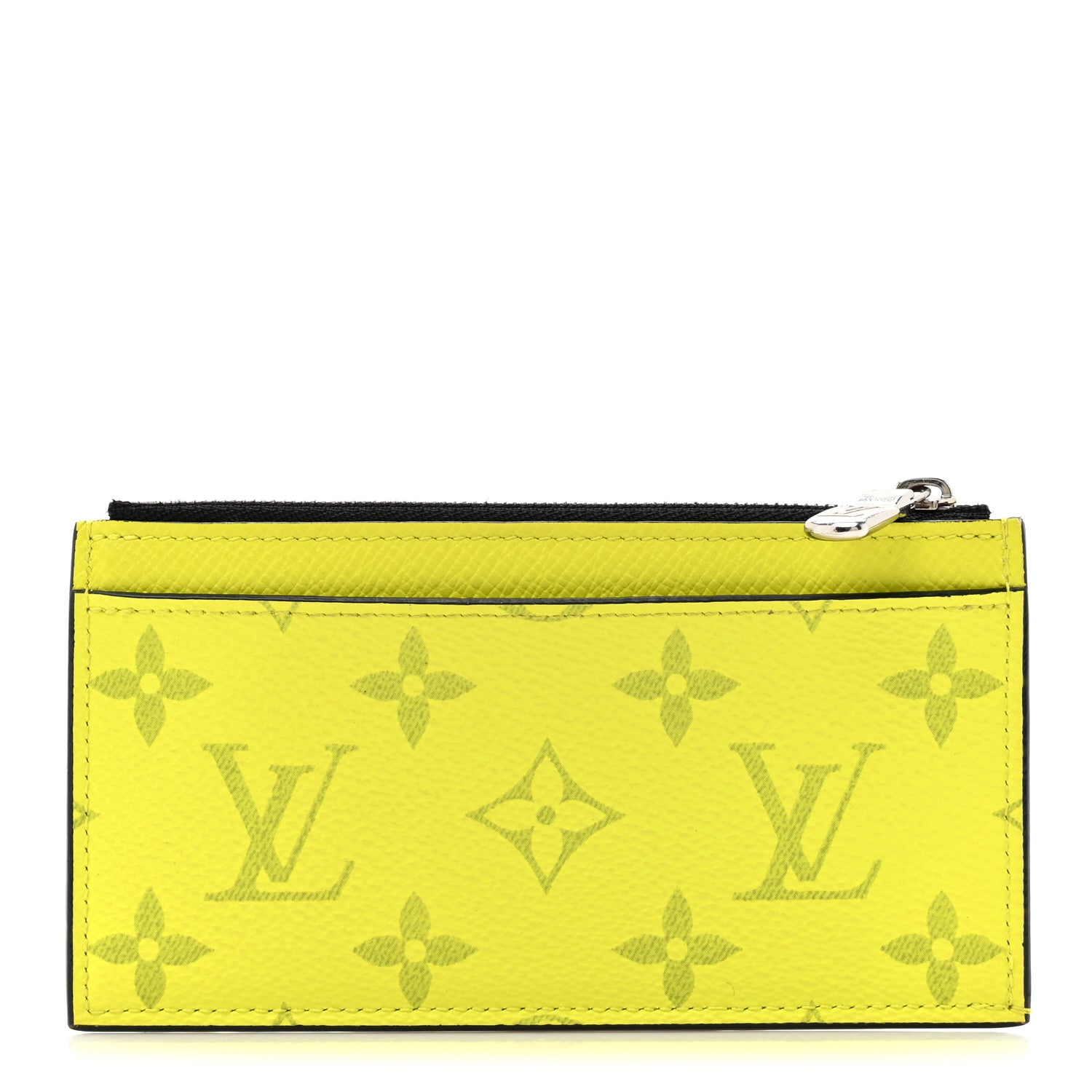 Louis Vuitton Monogram Taiga Coin Card Holder Yellow 1 of 10