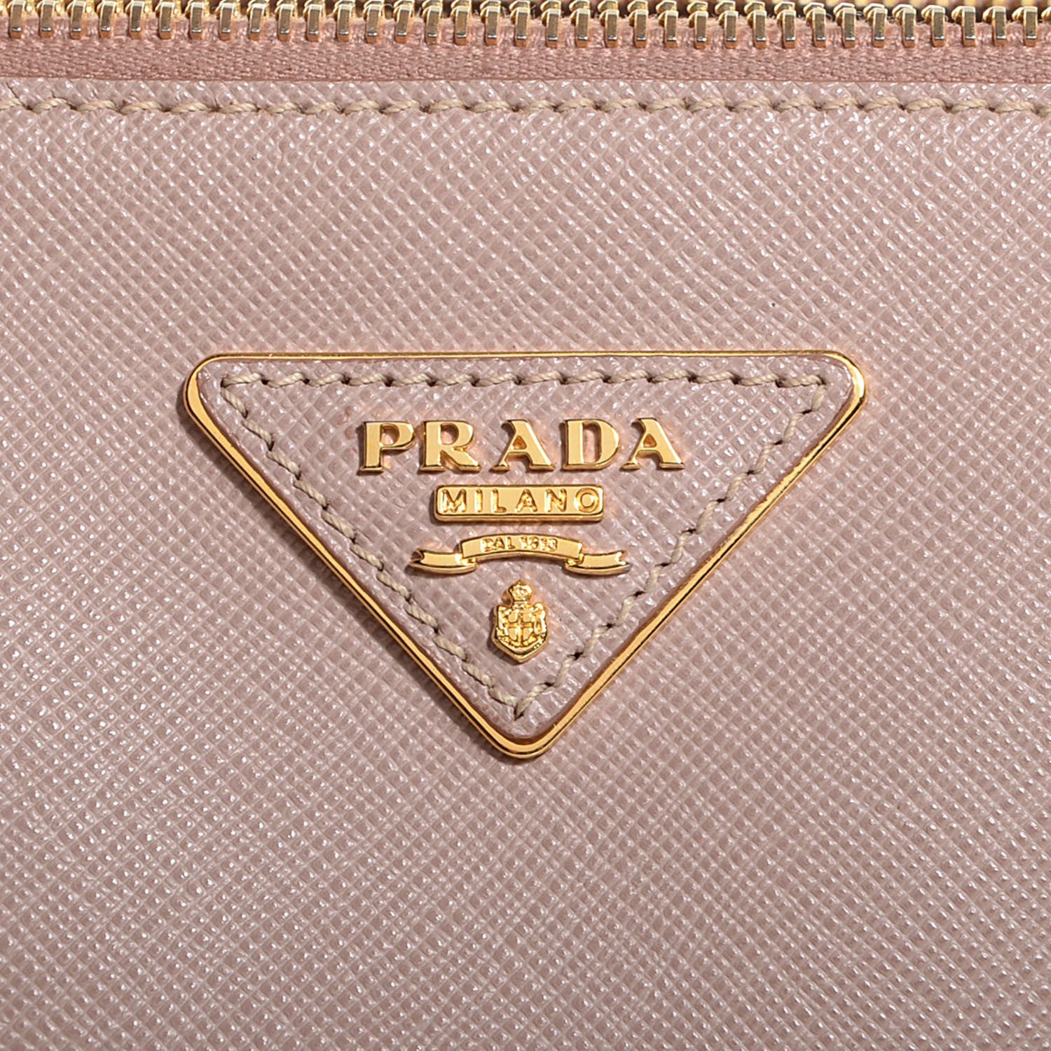 Prada Saffiano Lux Medium Double Zip Tote Cammeo 11 of 11
