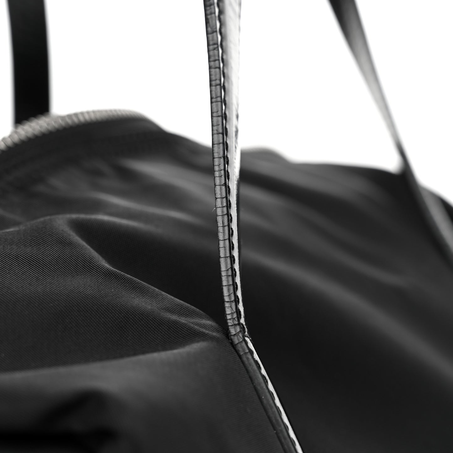Tessuto Nylon Duffle Bag Black