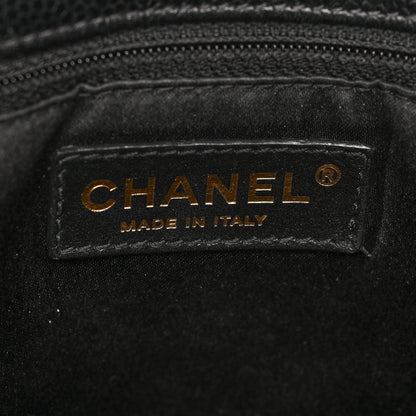 Chanel Caviar Quilted Grand Shopping Tote GST Black 7 of 11