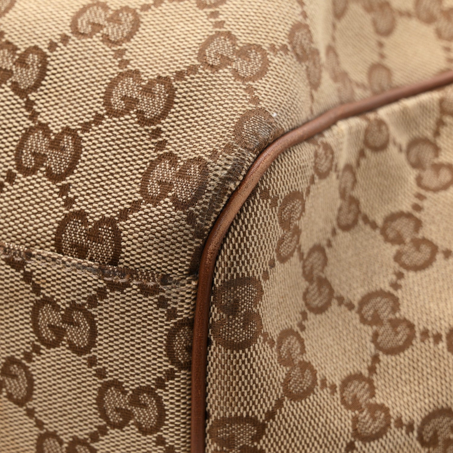 Gucci Monogram Large Sukey Tote Brown 11 of 11