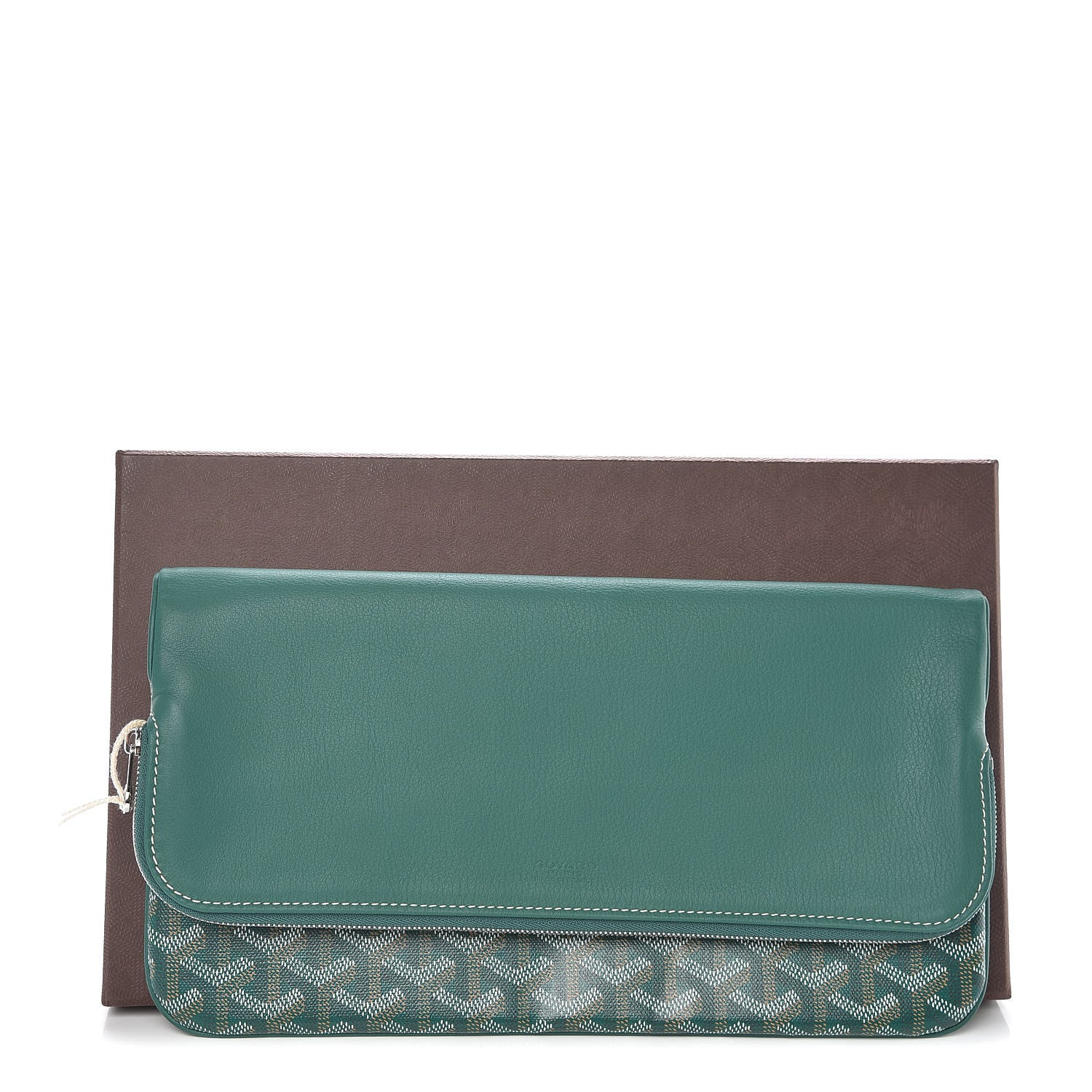 Goyard Goyardine Sainte Marie Soft Clutch Green 11 of 11