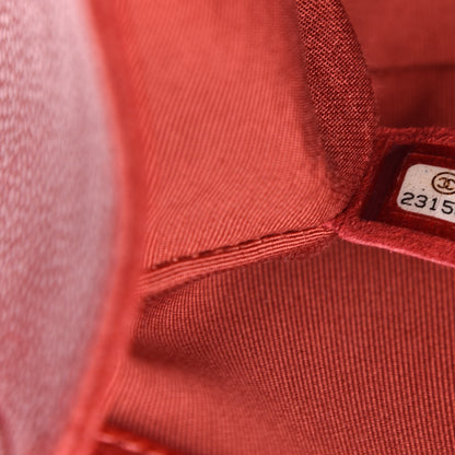 Chanel Caviar Quilted Medium Boy Flap Red 9 of 17