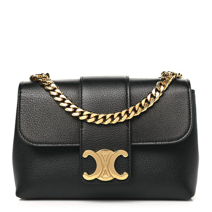 Celine Supple Calfskin Mini Victoire Bag Black 1 of 10