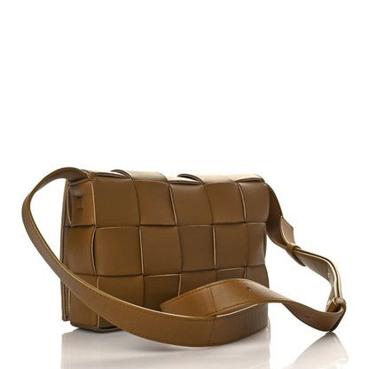 Bottega Veneta Lambskin Maxi Intrecciato Cassette Crossbody Bag Acorn 2 of 8