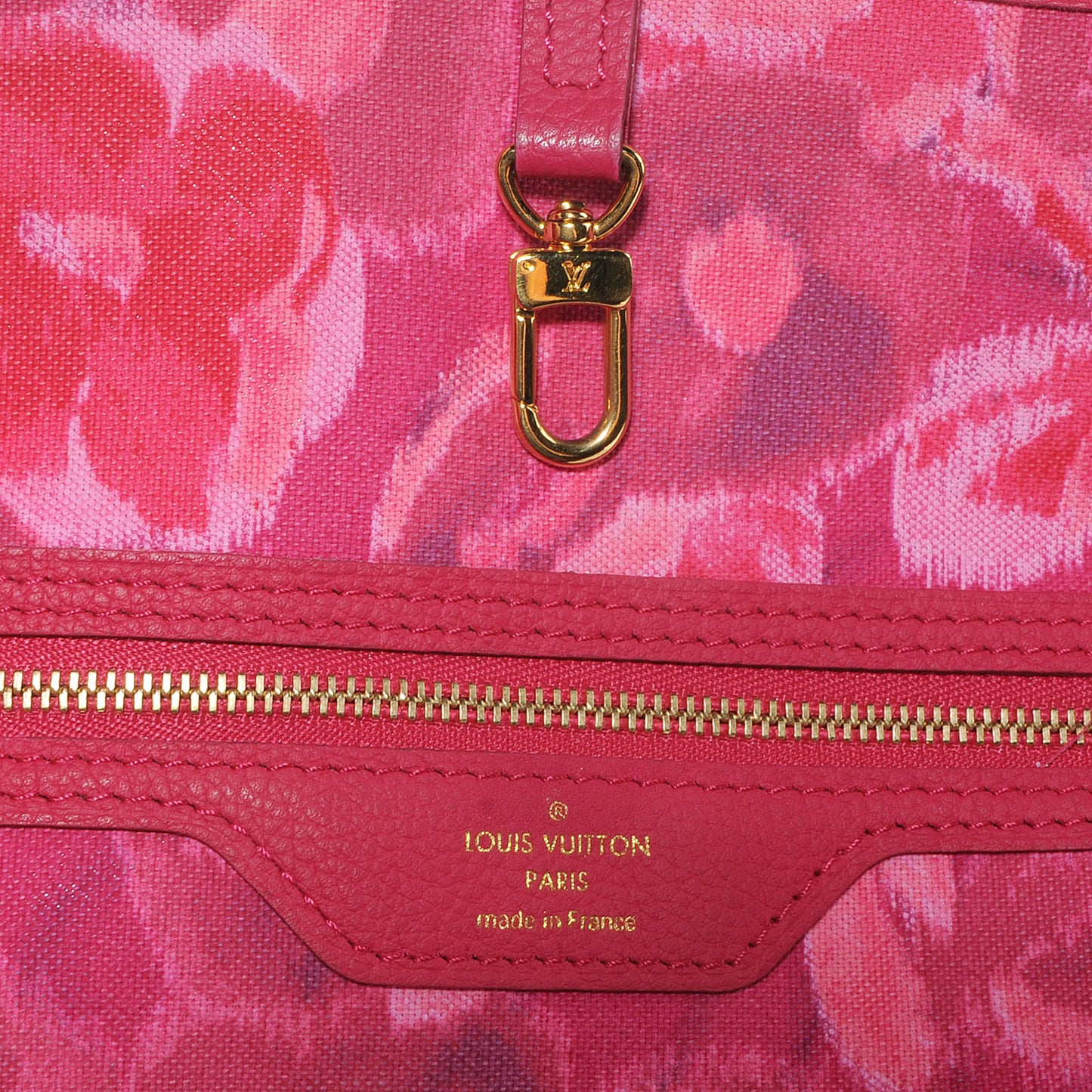 Monogram Articles de Voyage Ikat Neverfull GM Rose Indien