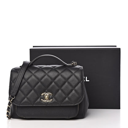 Chanel Caviar Quilted Medium Business Affinity Flap Black 11 of 11