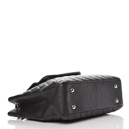 Chanel Caviar Quilted Flap Tote Black 4 of 7