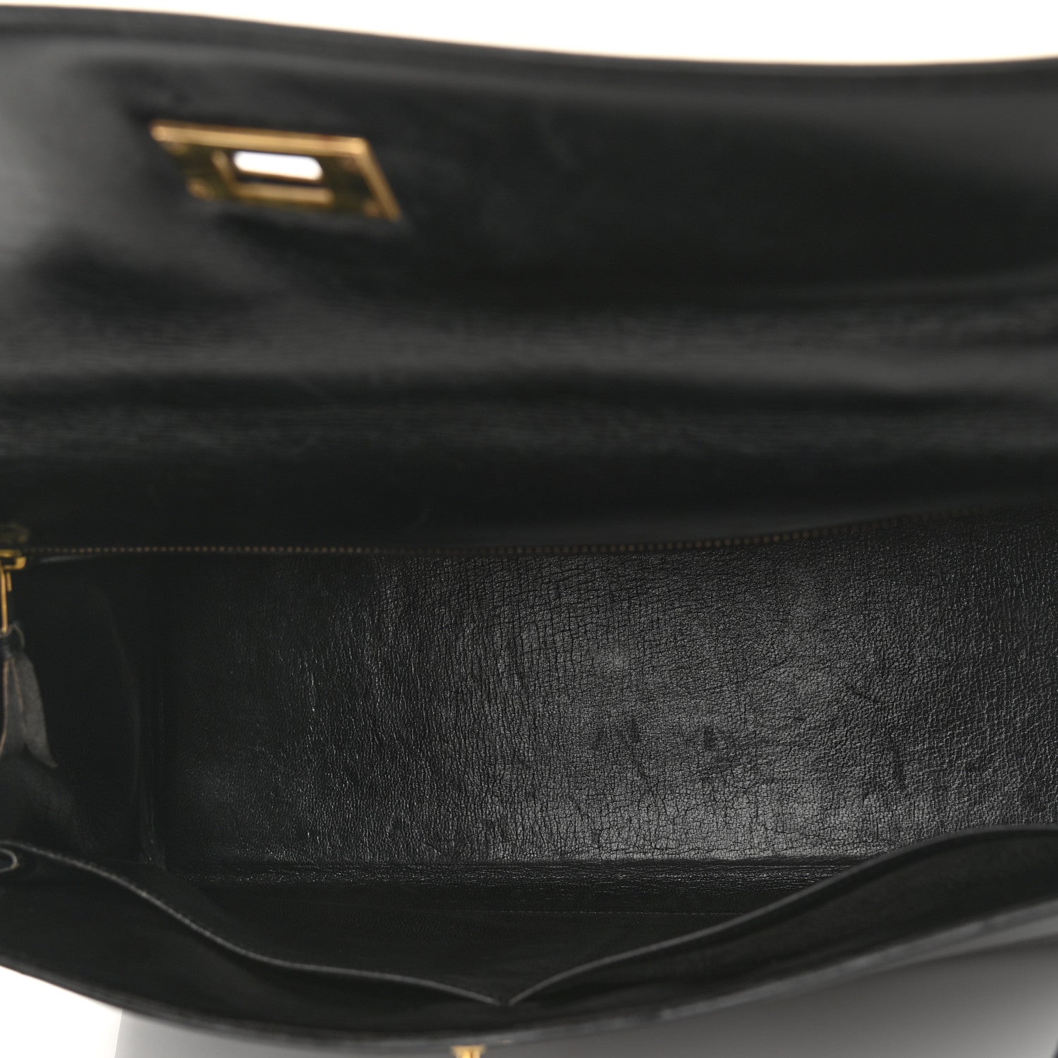 Hermes Box Kelly Retourne 32 Black 5 of 17