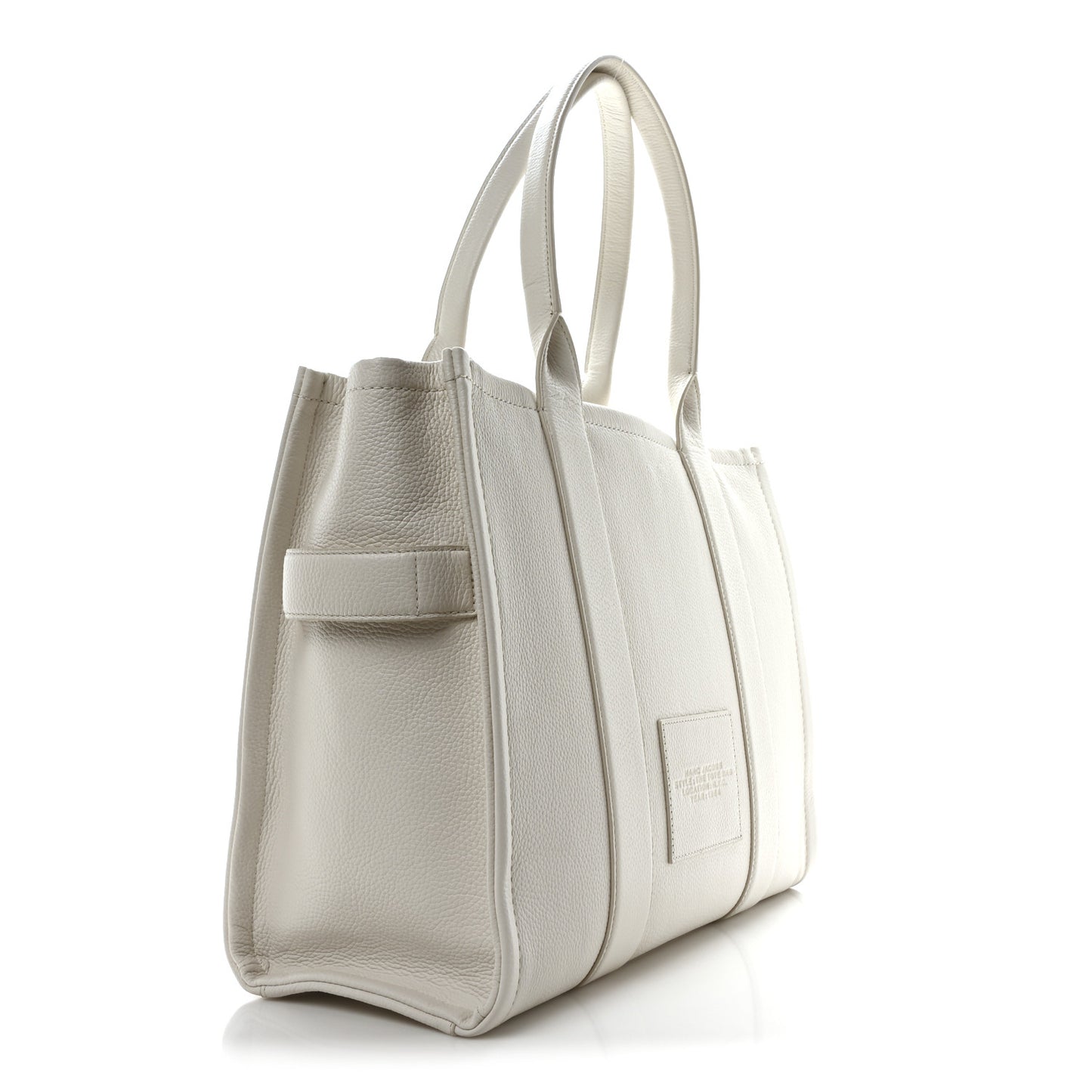 Grained Calfskin Large The Tote Bag Cotton