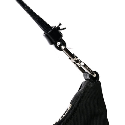 Prada Tessuto Nylon Pochette Bag Black 17 of 20