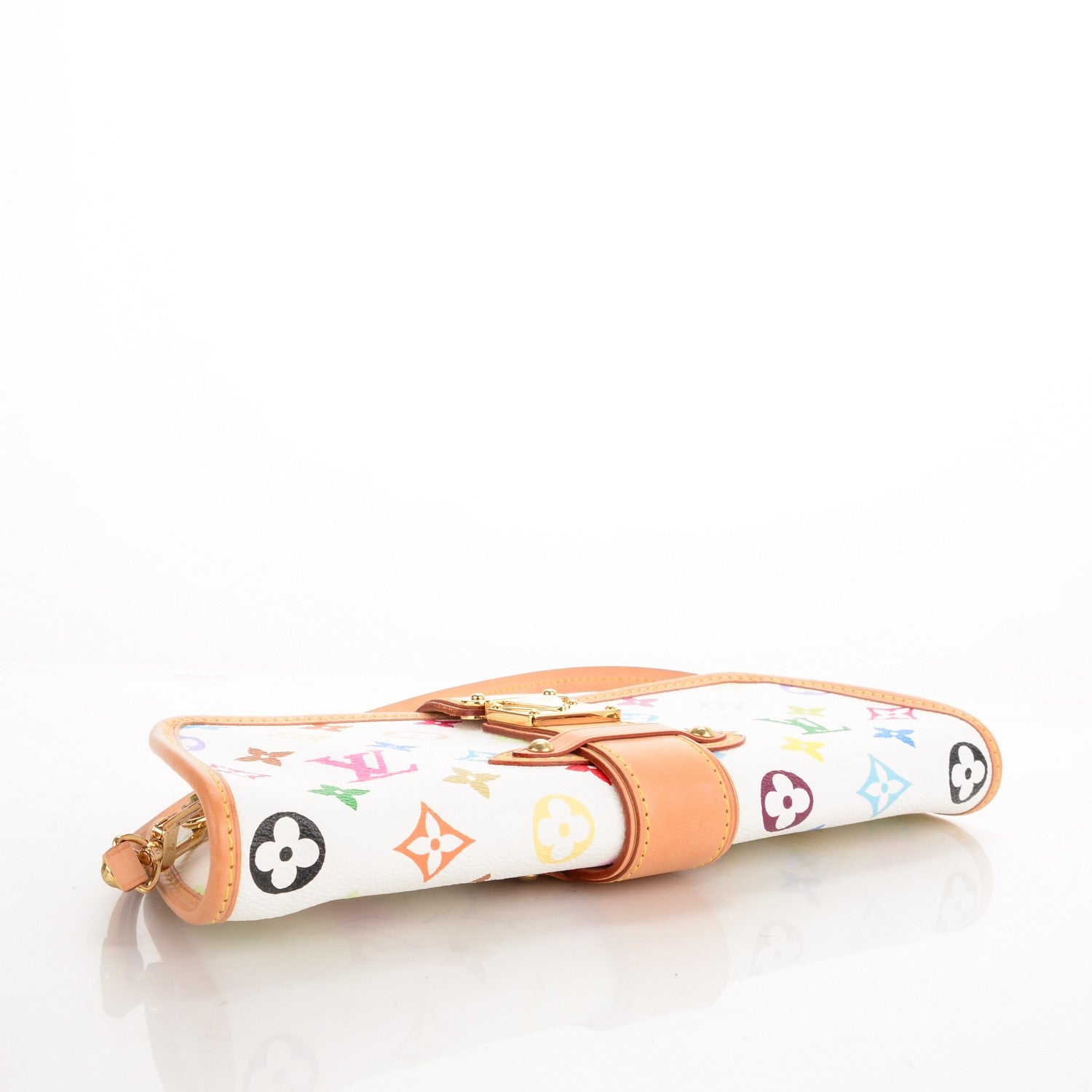 Louis Vuitton Monogram Multicolor Shirley White 5 of 7