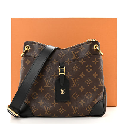 Louis Vuitton Monogram Odeon PM Black 10 of 10