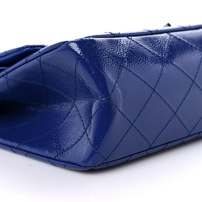 Chanel Patent Caviar Quilted 2.55 Reissue 227 Flap Royal Blue 8 of 12