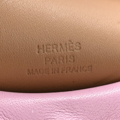 Hermes Milo Lambskin Grigri Rodeo Pegase Horse Bag Charm MM Mauve Sylvestre Craie Chai 3 of 7