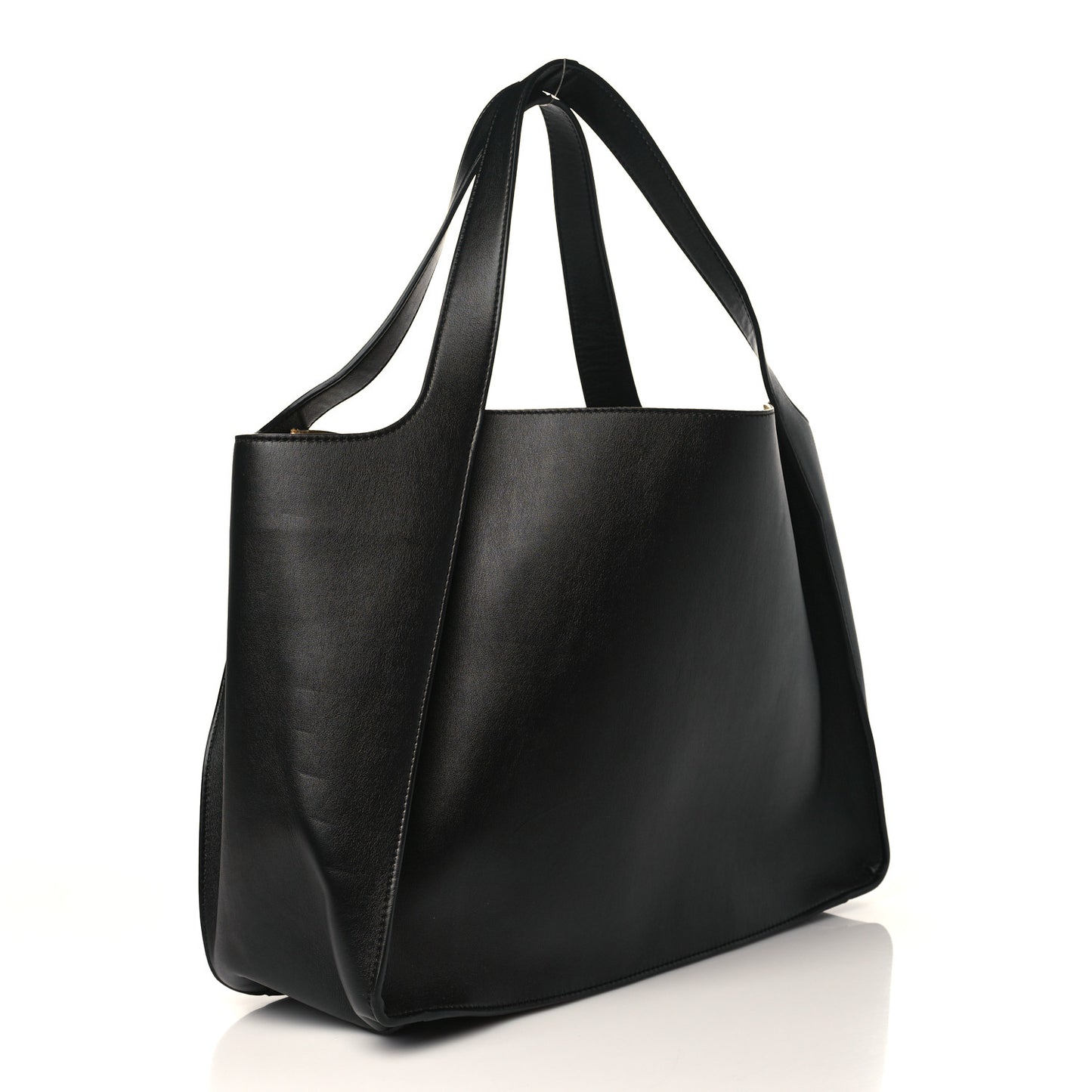 Eco Alter Nappa East West Perforated Tote Black
