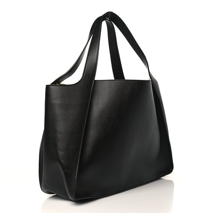 Stella McCartney Eco Alter Nappa East West Perforated Tote Black 4 of 9