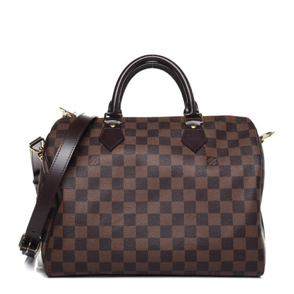 Louis Vuitton Damier Ebene Speedy Bandouliere 30 1 of 22