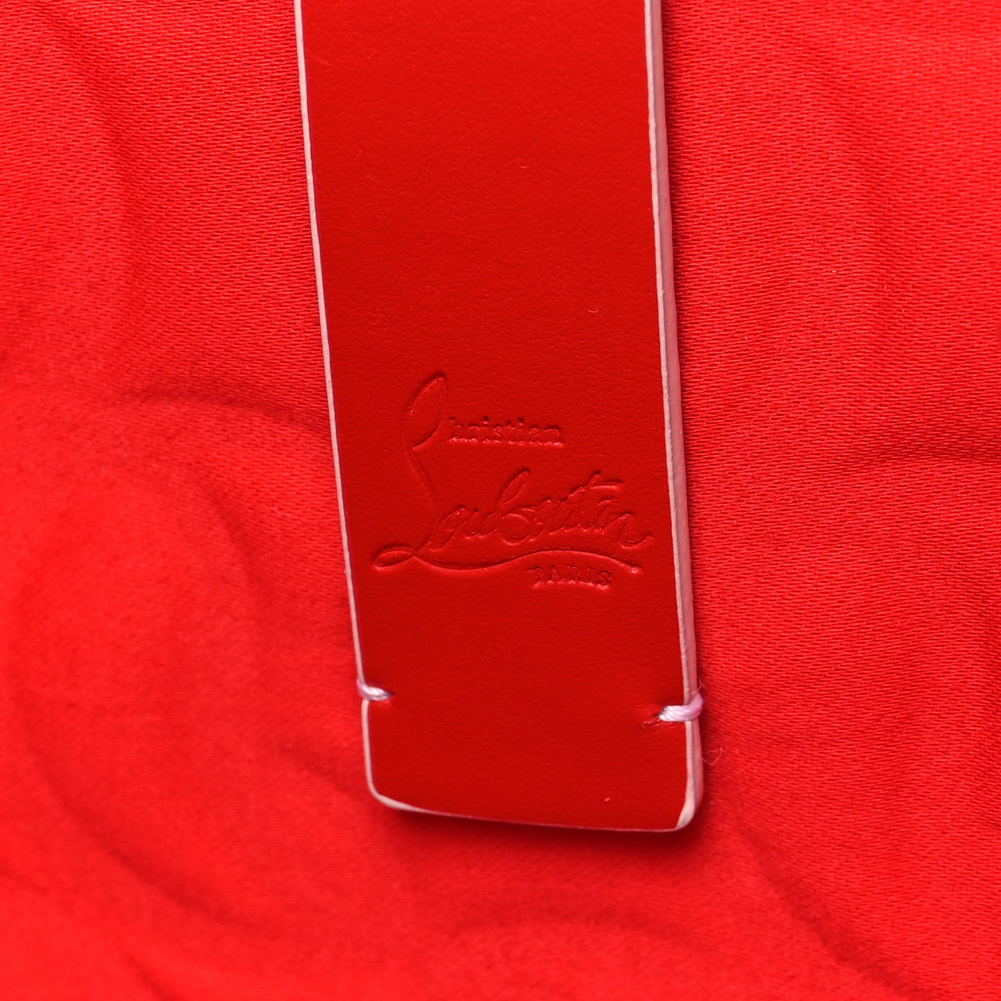 Nappa Embossed Small East West Cabata Tote White