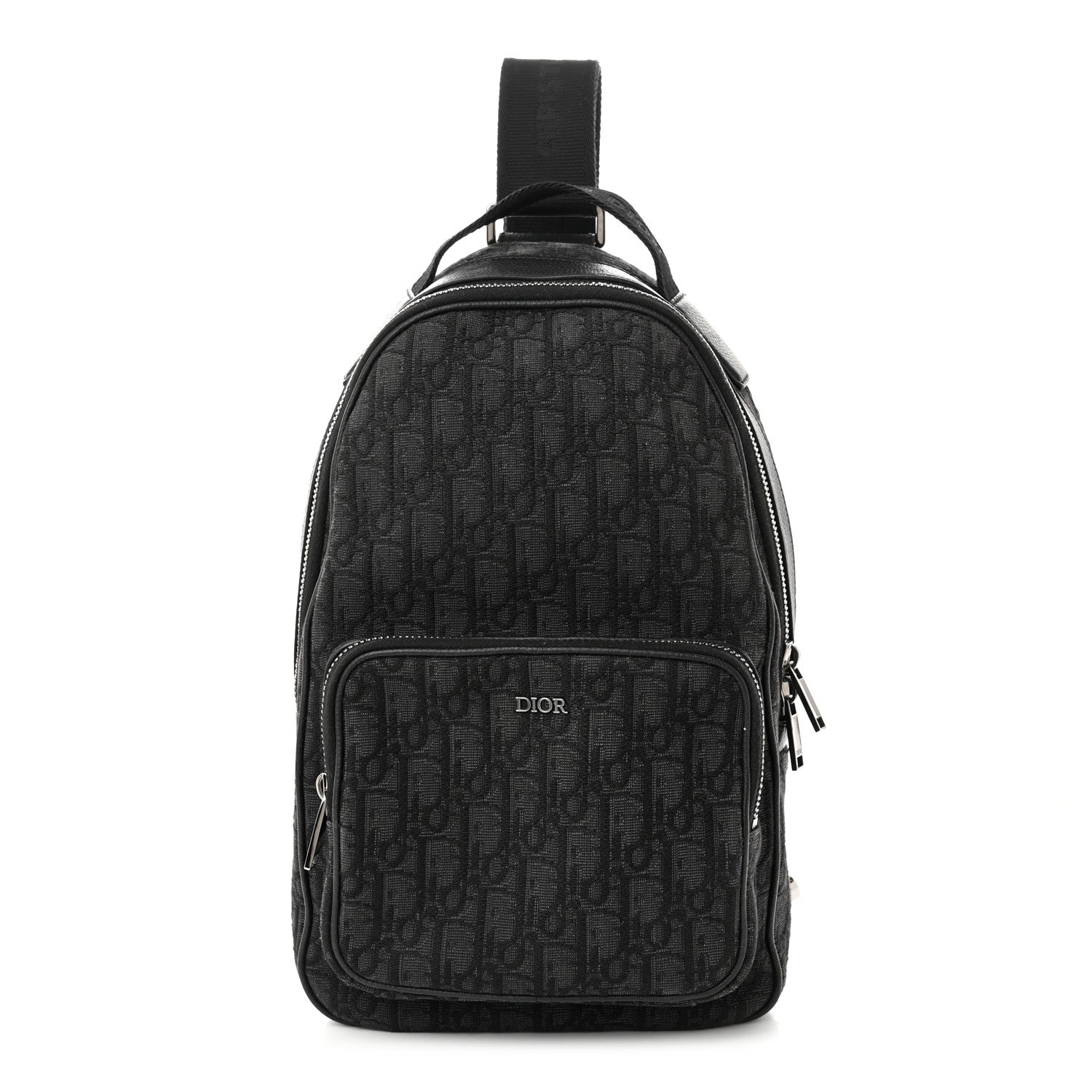 Christian Dior Oblique Mini Rider Backpack Black 1 of 13