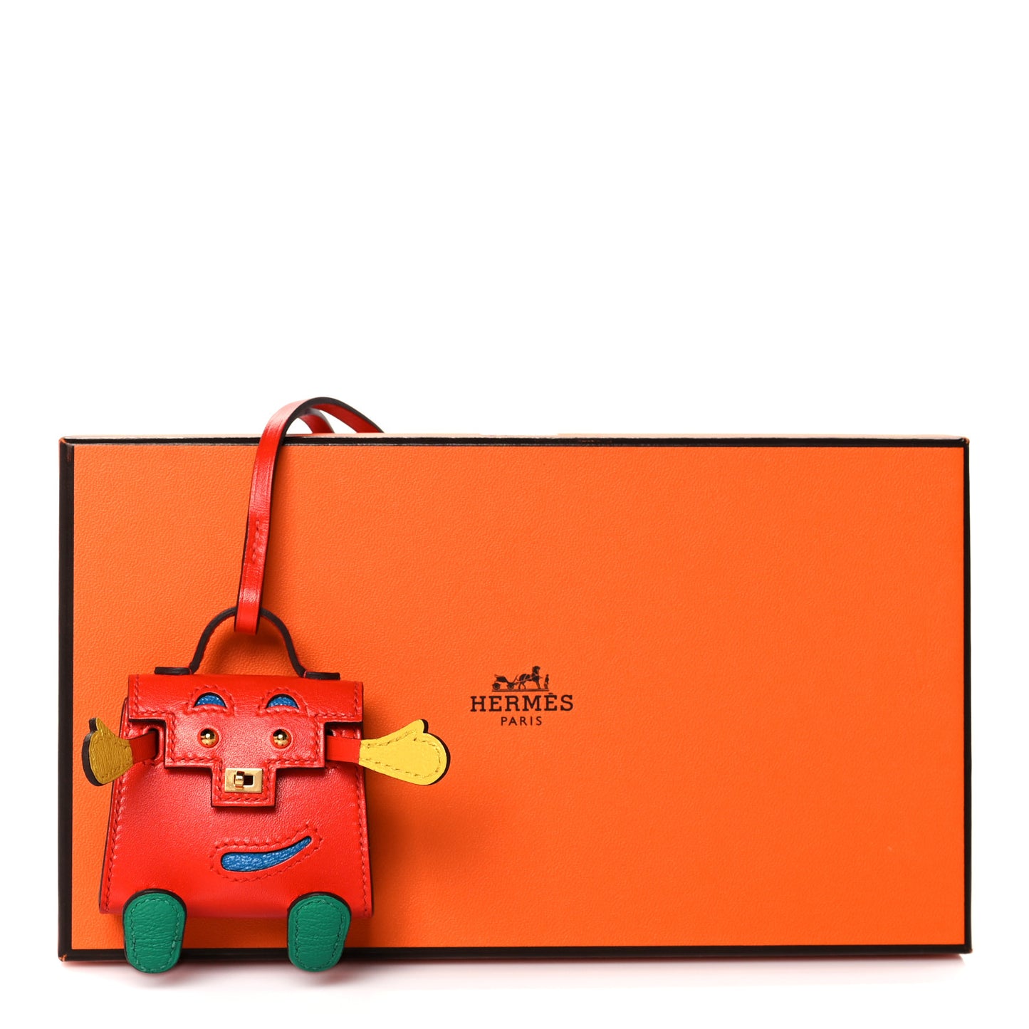 Tadelakt Chevre Mysore Kelly Quelle Idole Bag Charm Capucine Jaune De Naples Vert Vertigo Zanzibar