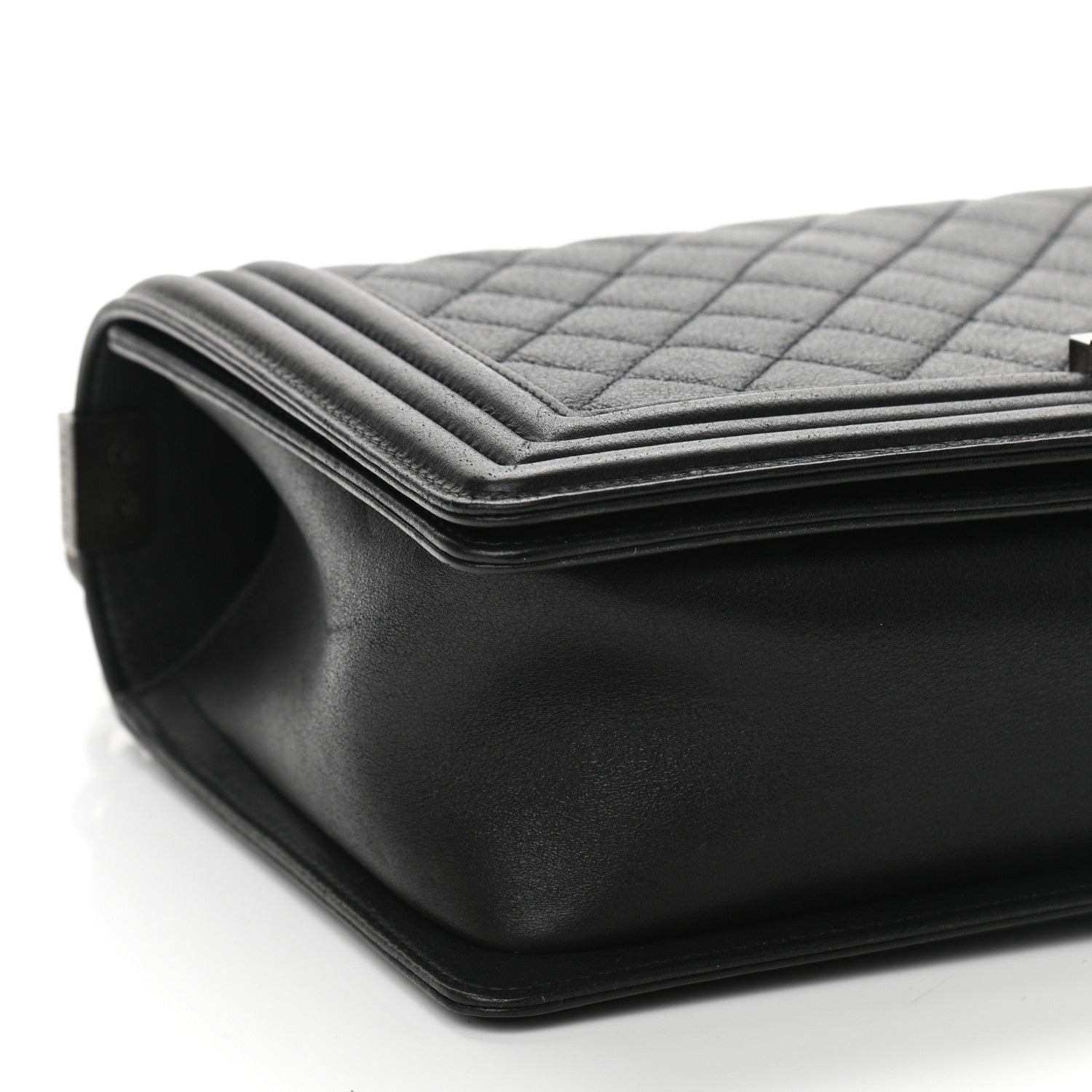 Chanel Calfskin Quilted New Medium Boy Flap Black 9 of 10