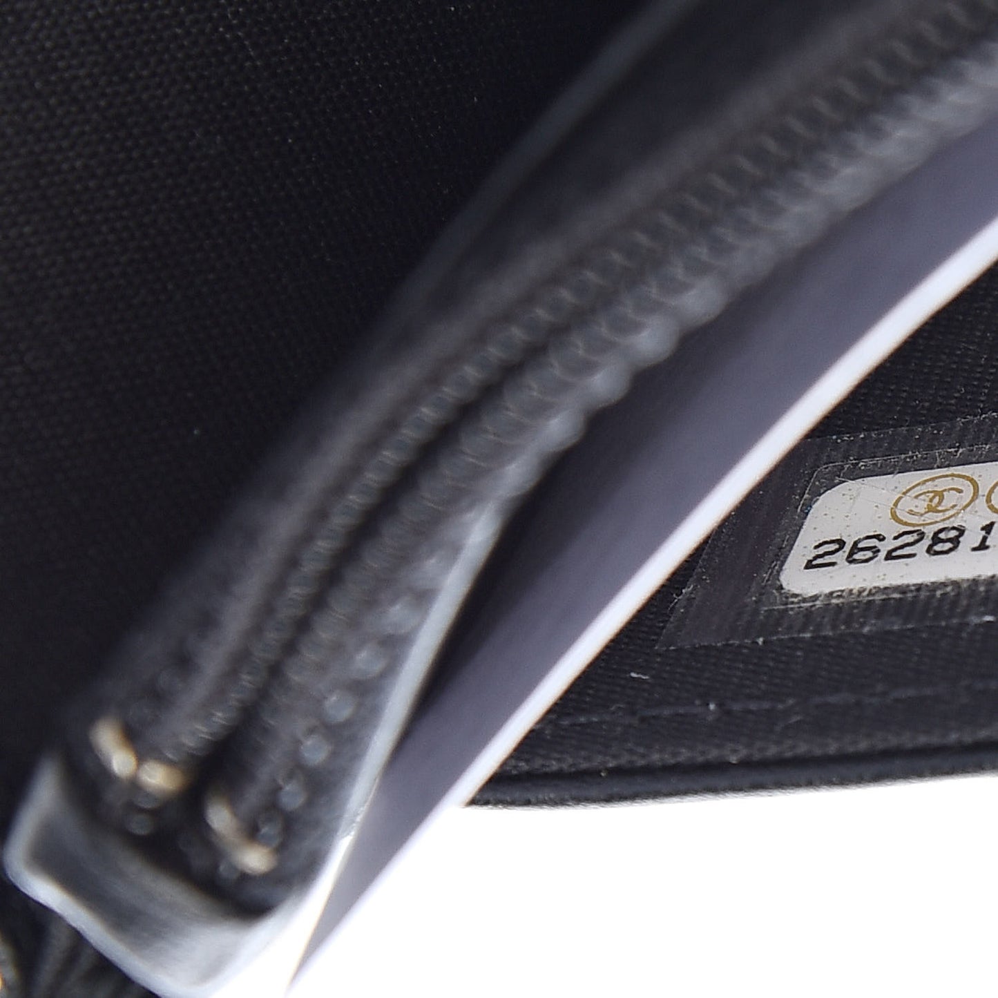 Caviar Quilted Boy Wallet On Chain WOC Black