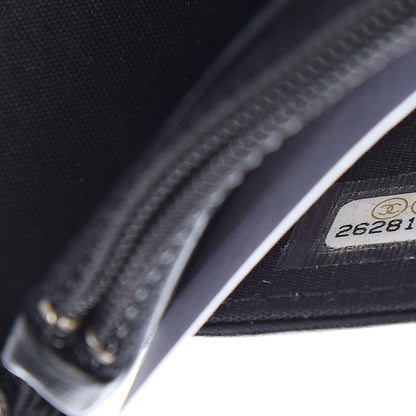 Chanel Caviar Quilted Boy Wallet On Chain WOC Black 8 of 12