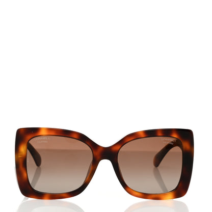 Chanel Square Polarized CC Sunglasses 5494-A Tortoise Brown 2 of 8