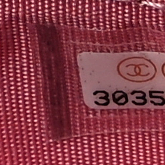 Chanel Caviar Quilted Boy Card Holder Pink 7 of 11