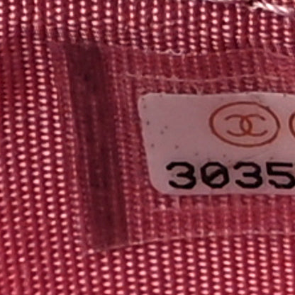 Chanel Caviar Quilted Boy Card Holder Pink 7 of 11