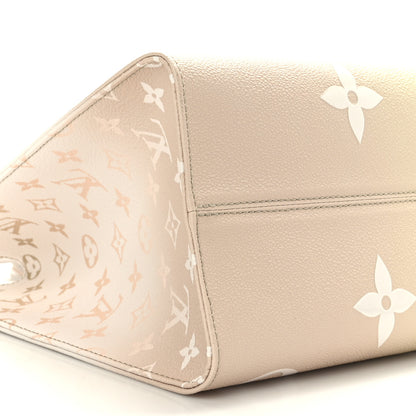 Louis Vuitton Monogram Giant Spring In The City OnTheGo MM Sunset Kaki 7 of 8